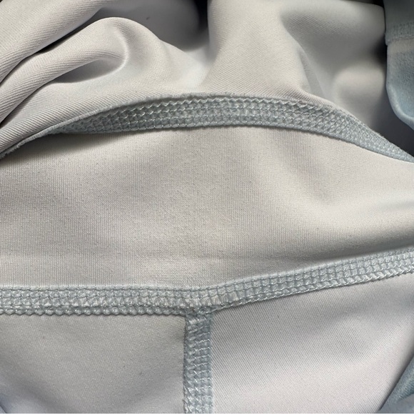 BuffBunny Leggings Motion Tight Athletic Frost Bite Blue White M - Picture 8 of 12